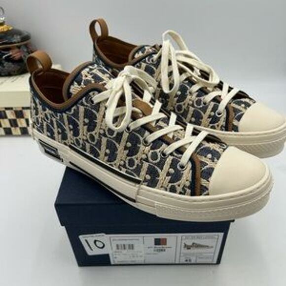 Men's Dior B 23 league low top sneaker size 45 made in Italy - Picture 6 of 6